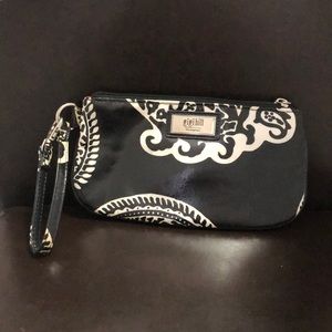 Gigi Hill Black and White Hand Purse